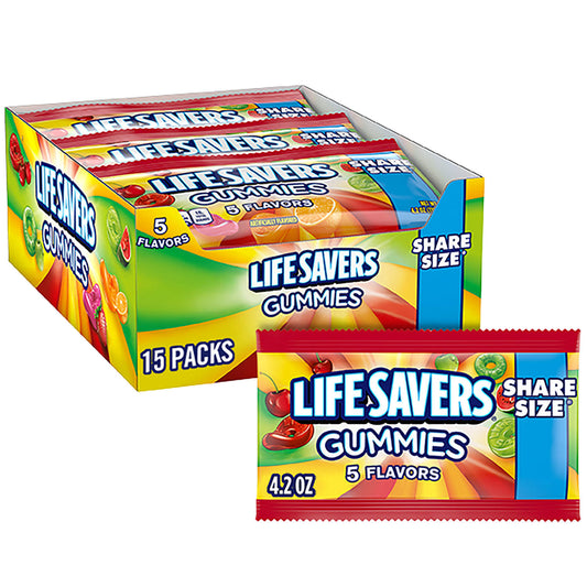 Life Savers, Gummies, 5 Flavors