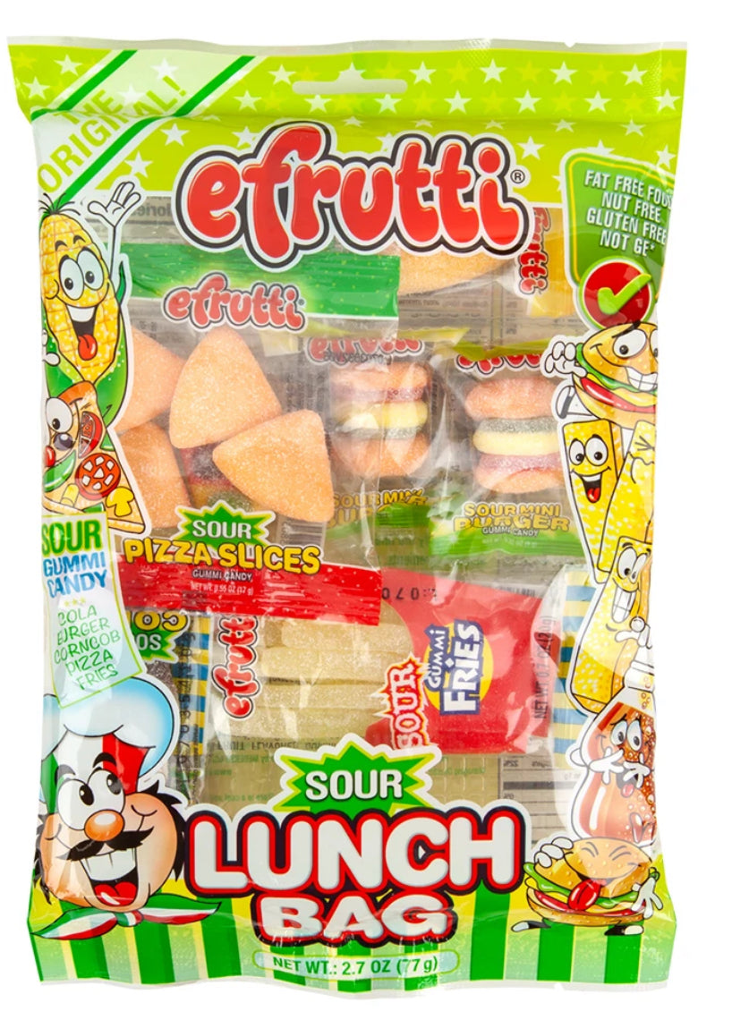 Efrutti Sour Lunch Bag 2.7Oz