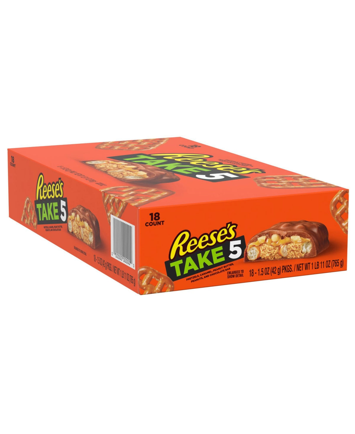 Reese's Take5 5 Layer Candy Bar 1.5 Oz. 18 Ct.