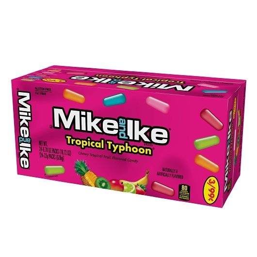 Mike and Ike Tropical Typhoon 0.78 Ounce (Pack of 24)