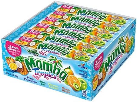 Mamba Tropics Fruit Chews - 2.8-oz. Pack