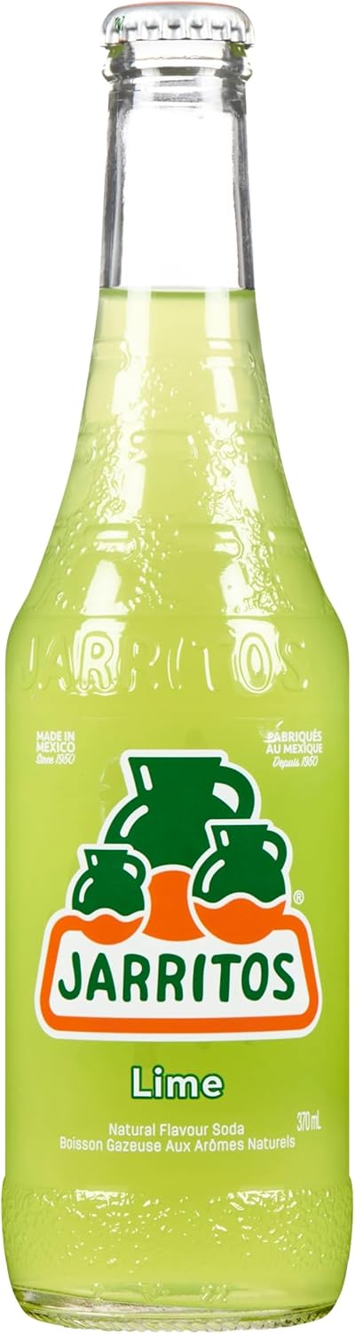Jarritos Lime Natural Flavor Soda (12.5 fl oz Glass Bottle)