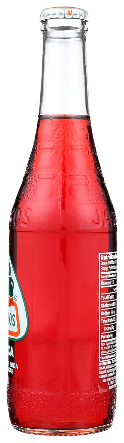 Jarritos Jamaica Hibiscus Soda (12.5 fl oz Glass Bottle)