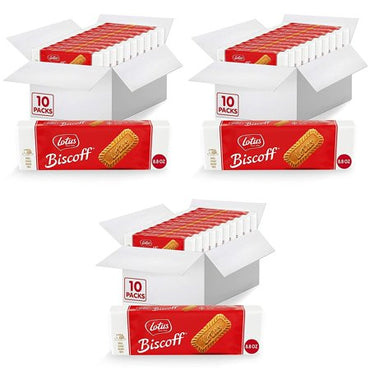 Biscoff GMO-Free Cinnamon Cookies 8.8 Oz(10 Pack)