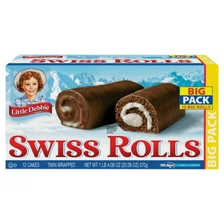 Little Debbie Swiss Rolls 2.2Oz, (6 Count)