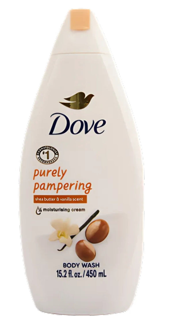 Dove Body Wash Purley Pampering 6-15.2Oz