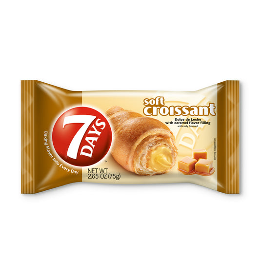 7 Days Soft Croissant Caramel 2.65 Oz., PK24