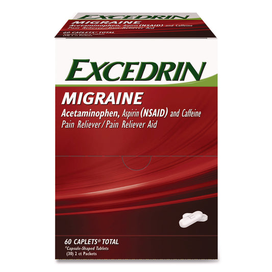 Excedrin Migraine One Pack Caplets – Pack of 25 caplet Medicine