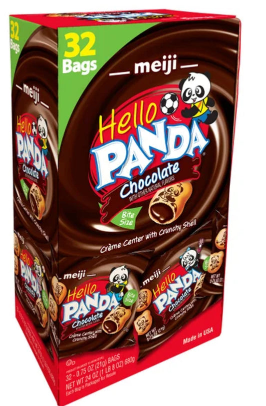 Meiji Hello Panda Chocolate 32-0.75Oz