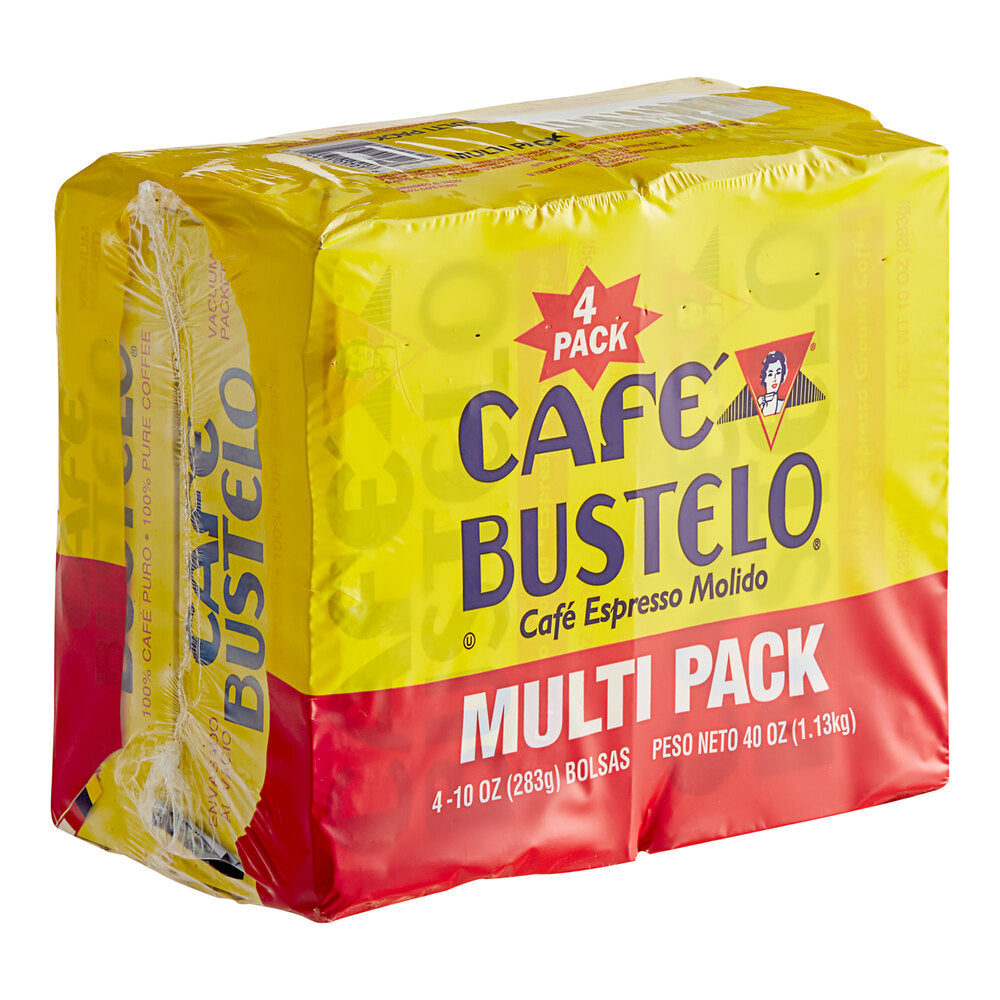 Cafe Bustelo Ground Coffee (10 Ounce 4 Pack)