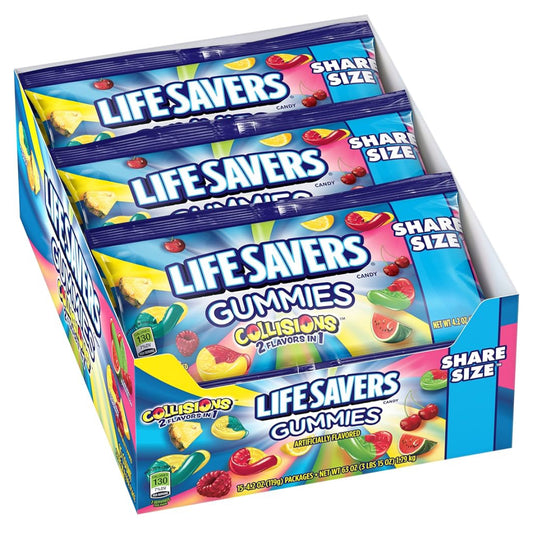 Lifesavers Gummies Collision 15-4.2Oz