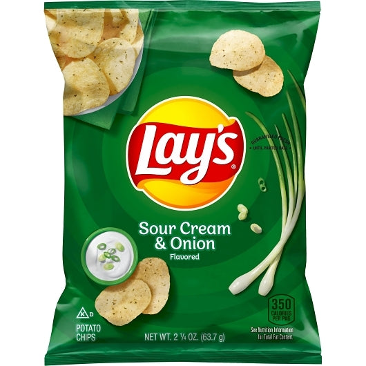 Lays Sour Cream & Onion 24Ct