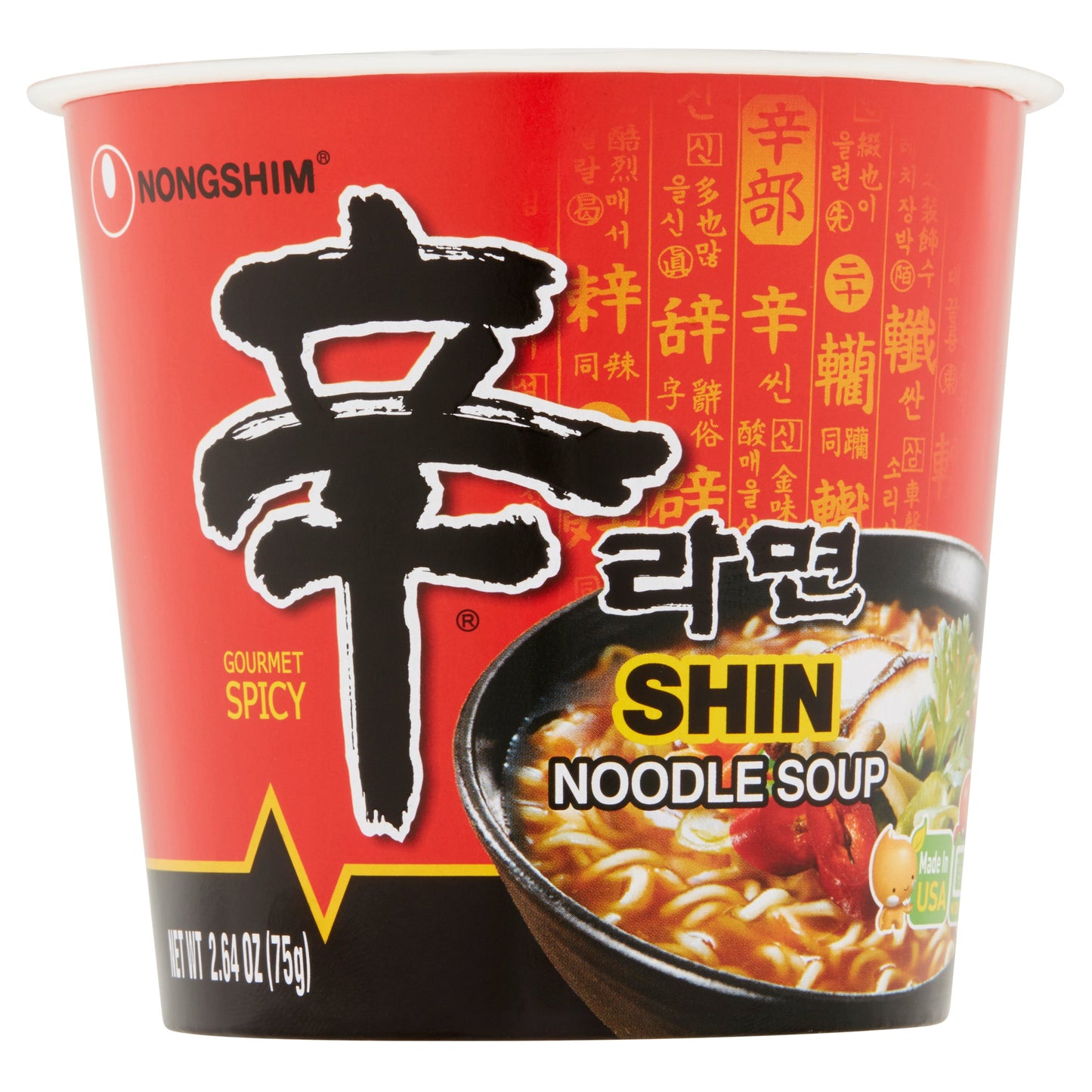 Nongshim Shin Cup 2.64 Oz 6 Ct