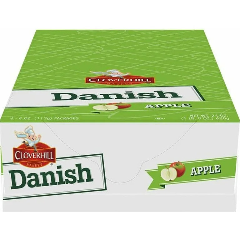 Clover Hill Apple Danish 6-4Oz