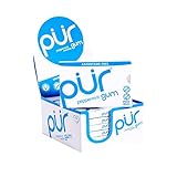 Pur Peppermint Gum 9 Pieces (pack Of 12)