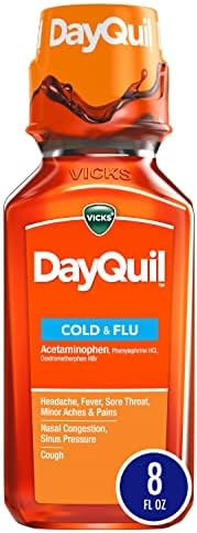 Vicks DayQuil Cold & Flu Relief Liquid – 4 fl oz