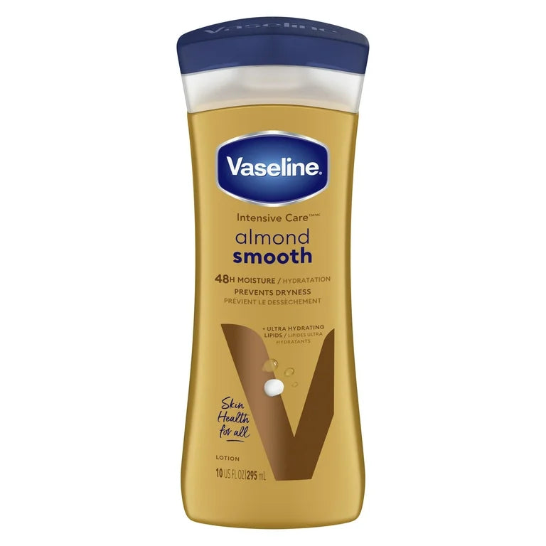 Vaseline Almond Smooth Body Lotion 10Oz