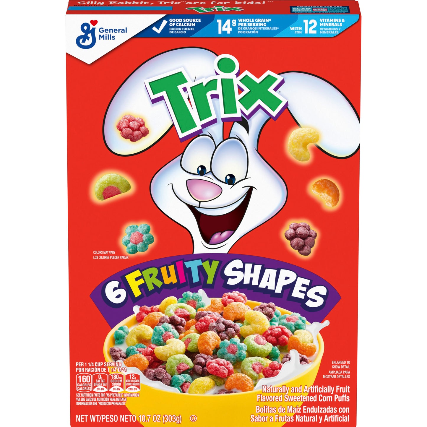 GM Trix Cereal Box 10Oz