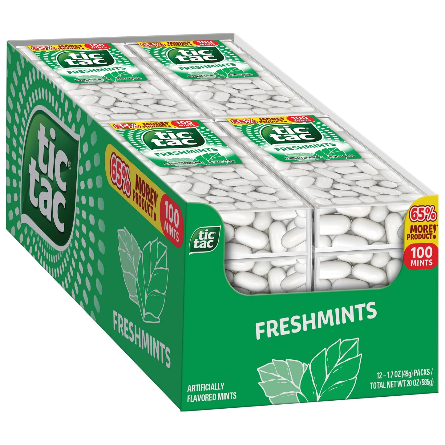 Tic Tac Freshmint 1 Oz, (12 Count)