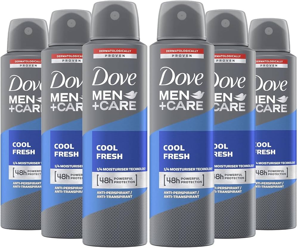 Dove Fresh Care Spray (blue) Spray 6 x 150ML