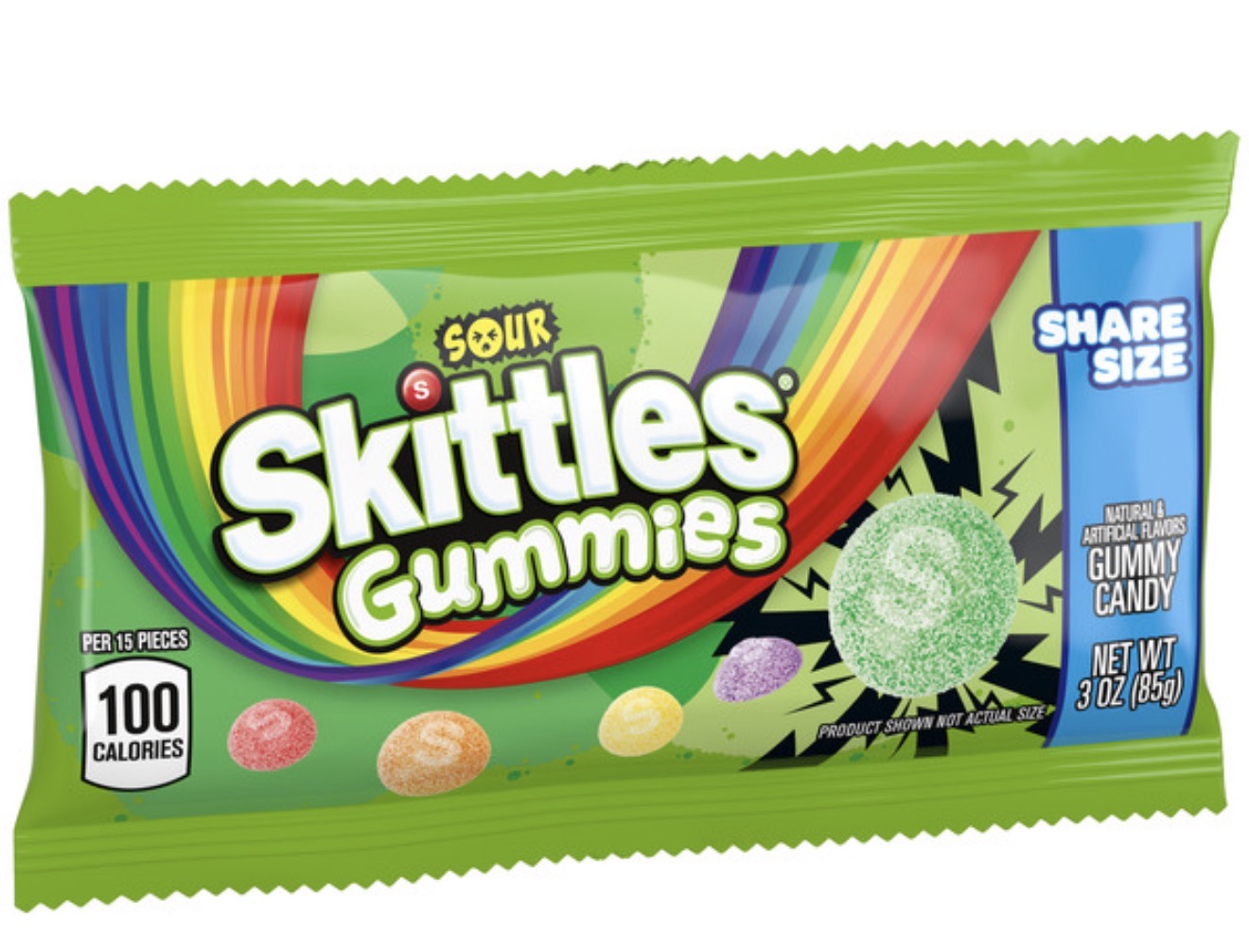 Skittles Sour Gummies Share Size 15-3Oz