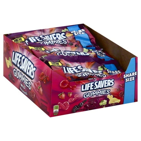 LifeSavers Gummies Candy, Wildberry, 4.2 Ounce (Pack of 15)