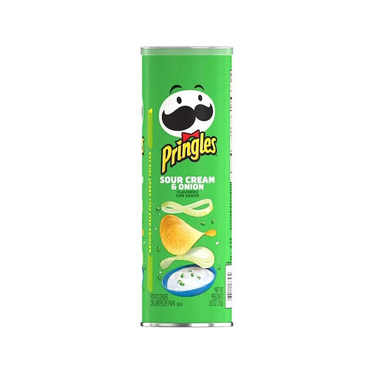 Pringles Sour Cream & Onion Potato Crisp 5.5 Oz., PK14