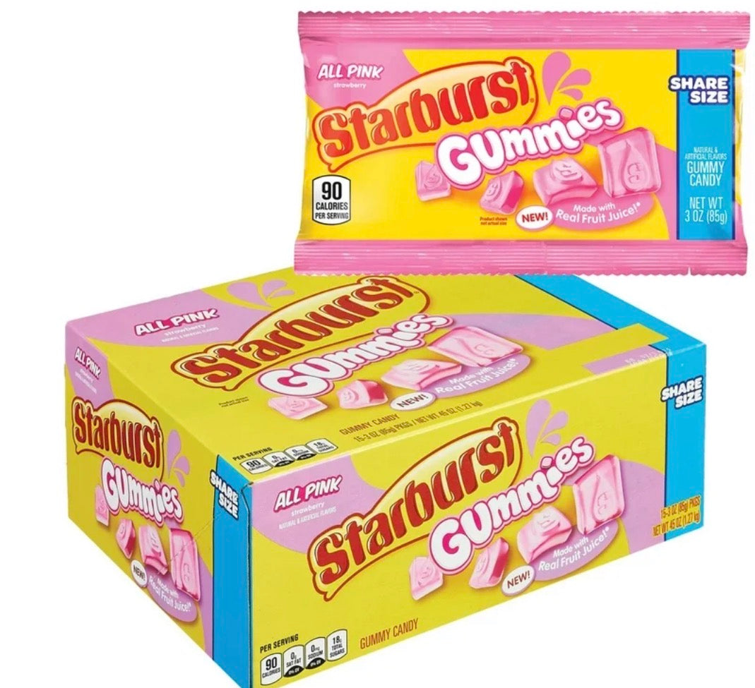 Starburst Gummies All-Pink Share Size 15-3Oz