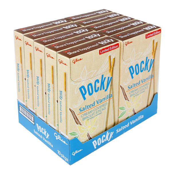 Gilco Pocky Salted Vanilla 2.7Oz 10 Count