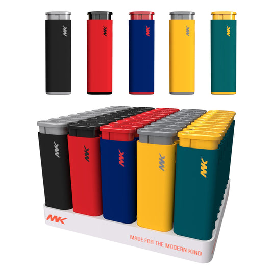 MK Refillable Jet Lighter Hue (50 Count)