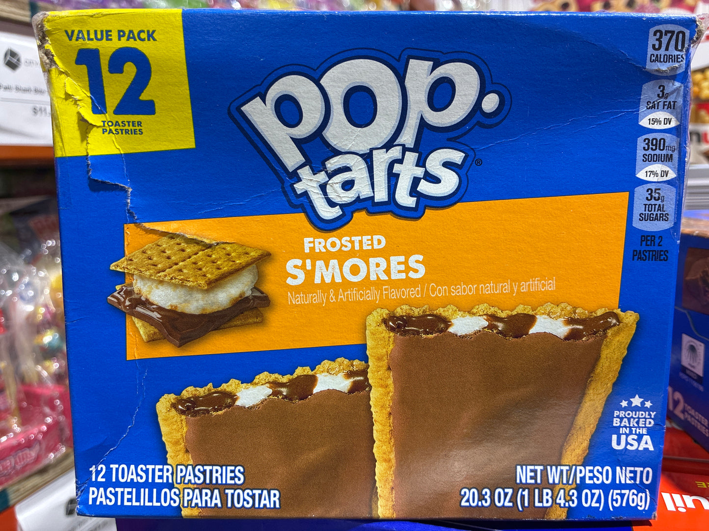 Pop Tarts Frosted s Mores 20.3oz 12 pack