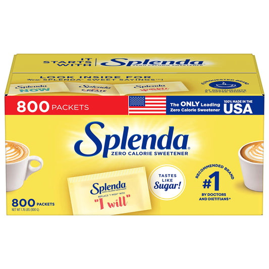 Splenda Sweetner 800pck 28.21Oz