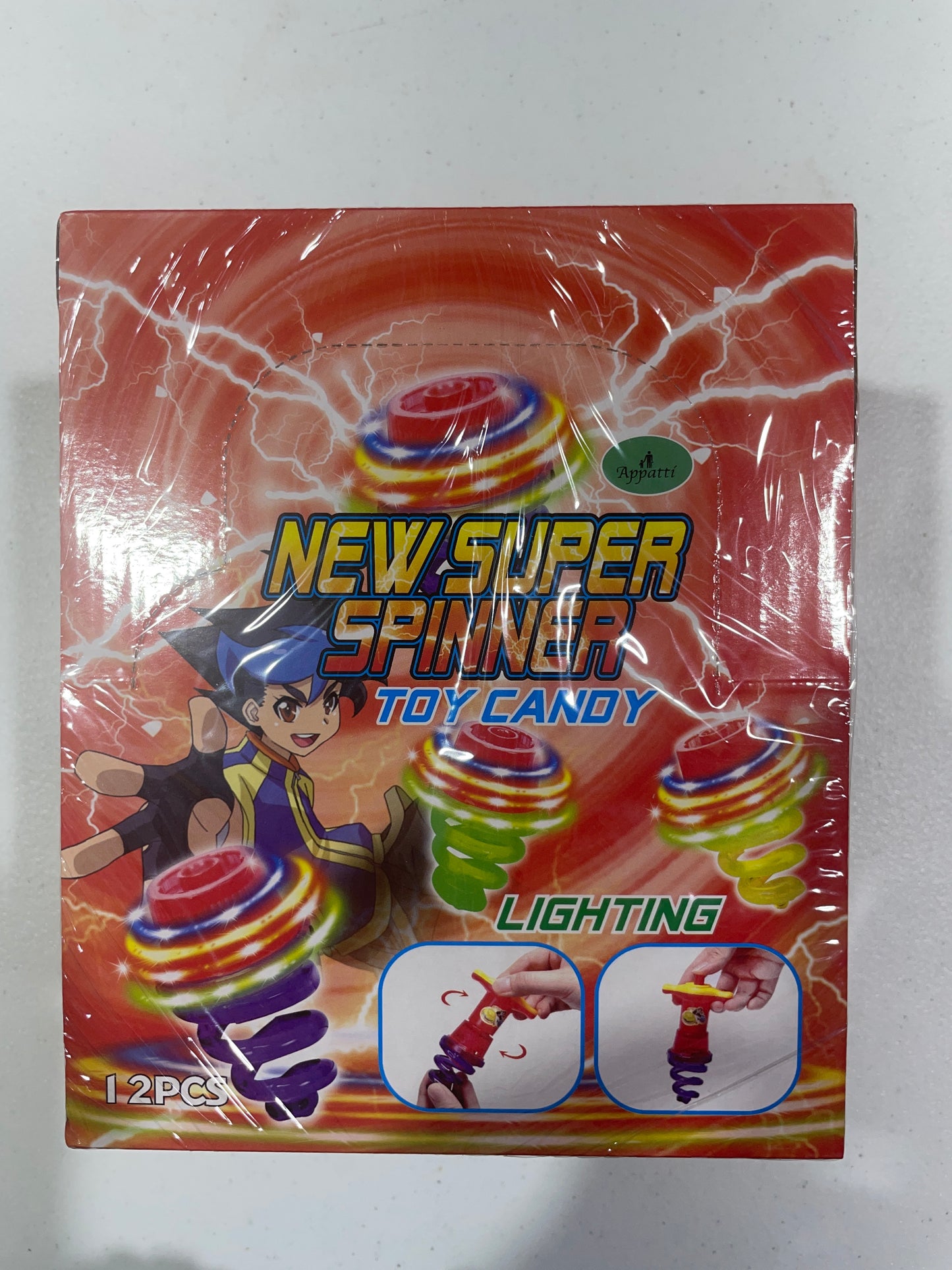 Apatti New Super Spinner Toy 12 count