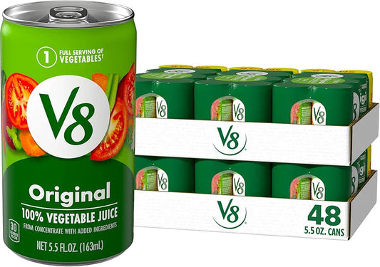V8 Juice Can Original 33Oz, (8 Count)