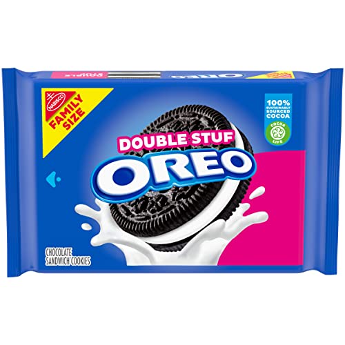 Oreo Double Stuff Chocolate Sandwich Cookies Family Size - 18.71oz