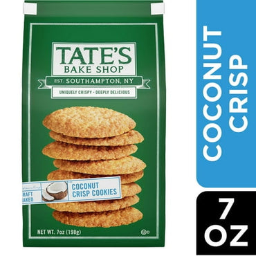 Tate's Bake Shop, Coconut Crisp Cookies, 7 Oz