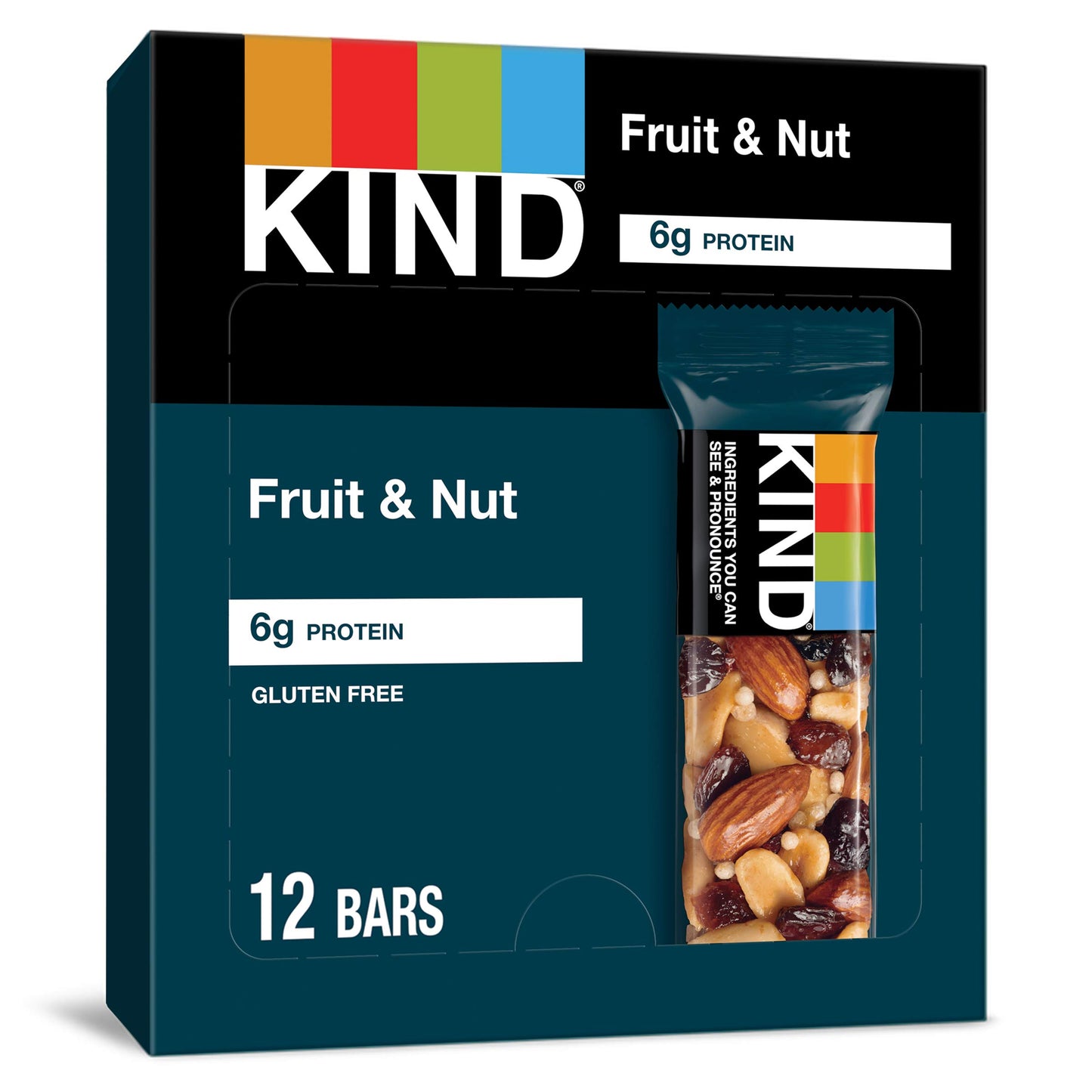KIND Fruit & Nut Delight Bar, 1.4 Oz, Box of 12
