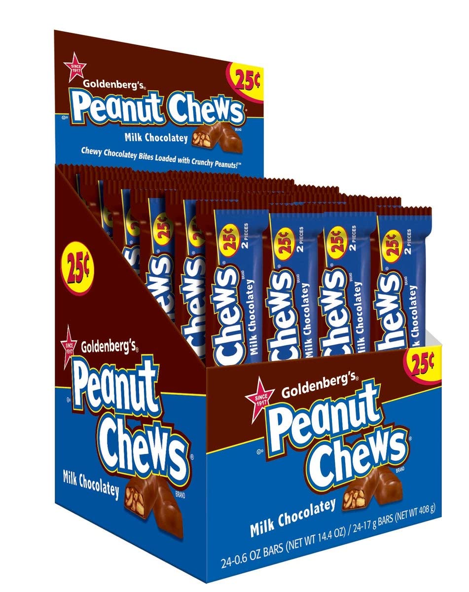 Peanut Chew Milk Chocolatey 25 cent pre-priced(Blue) by Peanut Chew