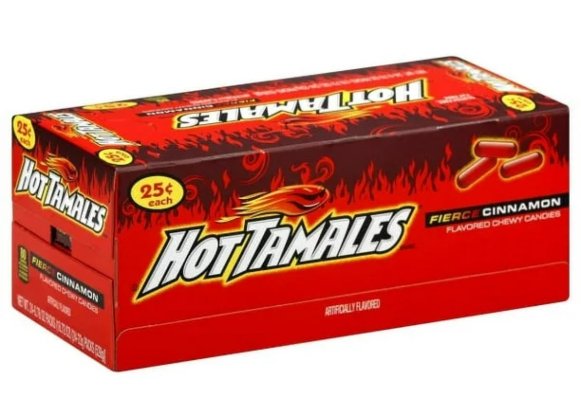Hot Tamales Cinnamon 99c 24-0.78Oz