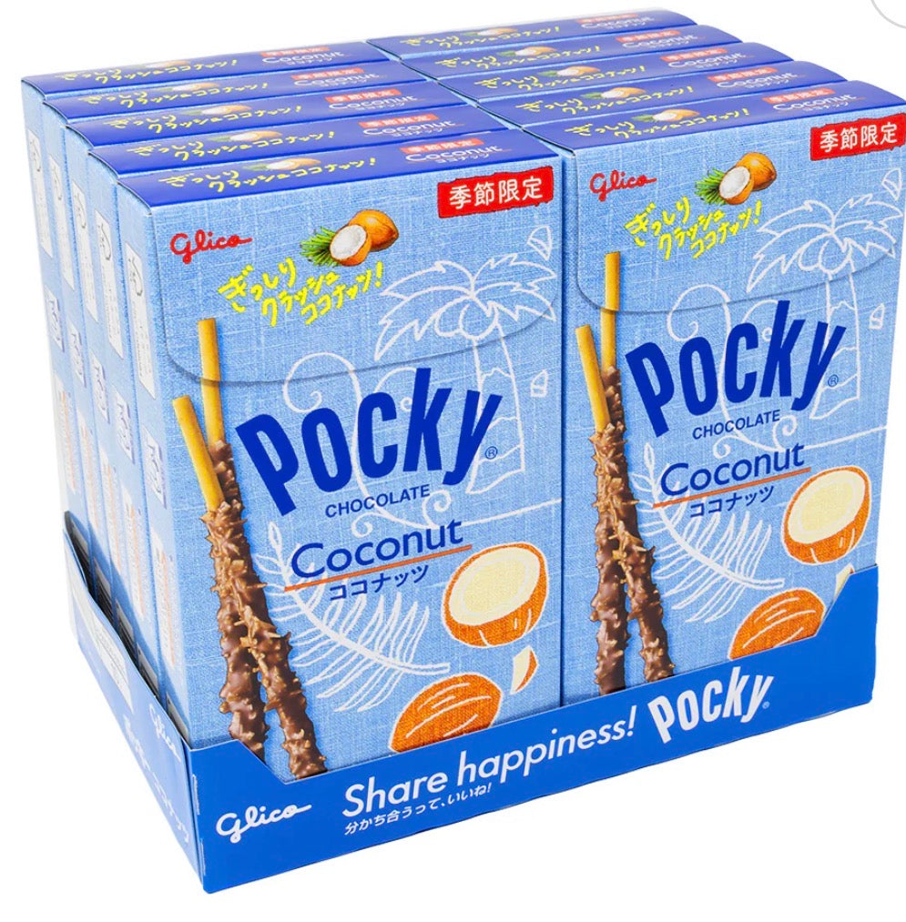 Gilco Pocky Coconut Chocolate Cream 10-2.7Oz