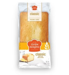 Oven Delights Classic Pound Cake 4Oz, (6 Count)