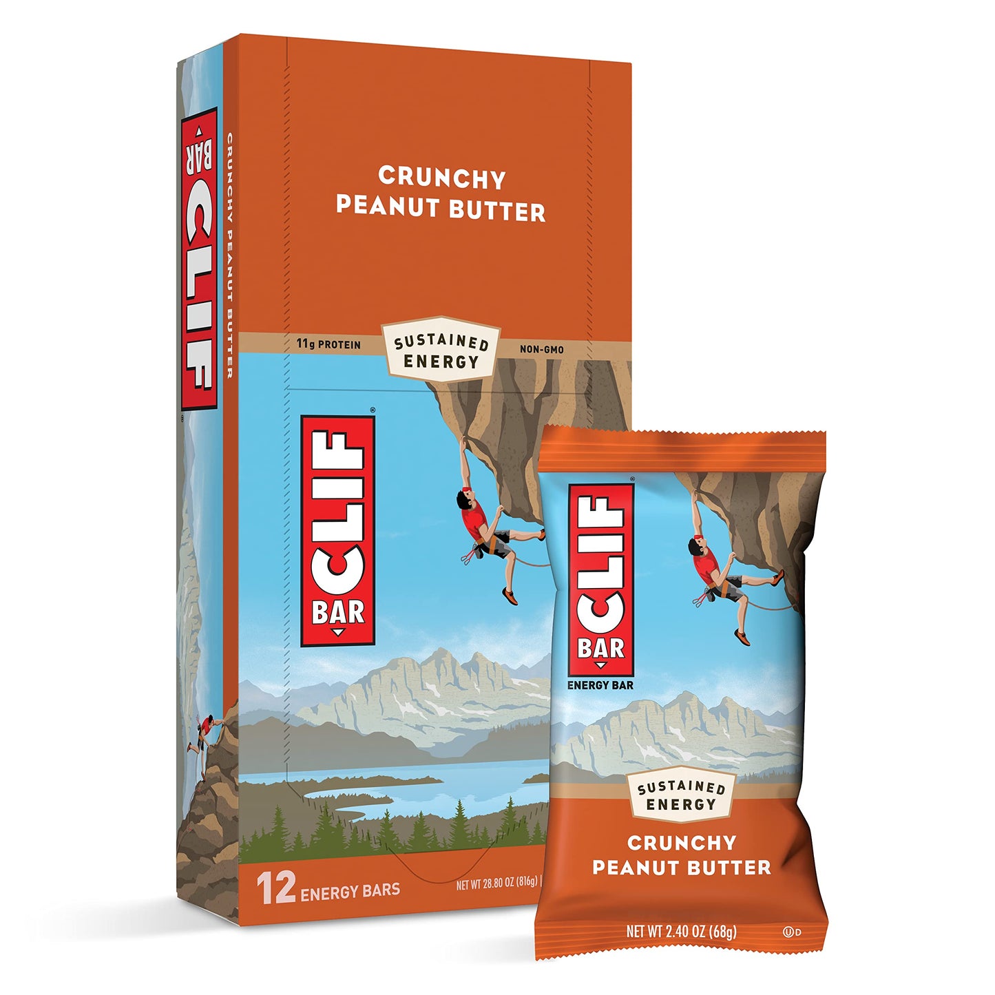 Clif Bar Energy Bar, Crunchy Peanut Butter