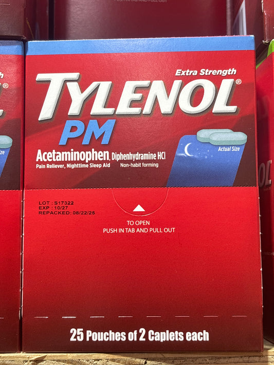 Tylenol Extra Strength PM 25ct Medicine