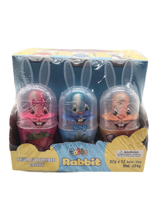 Bobbo Rabbit Toy 12pck