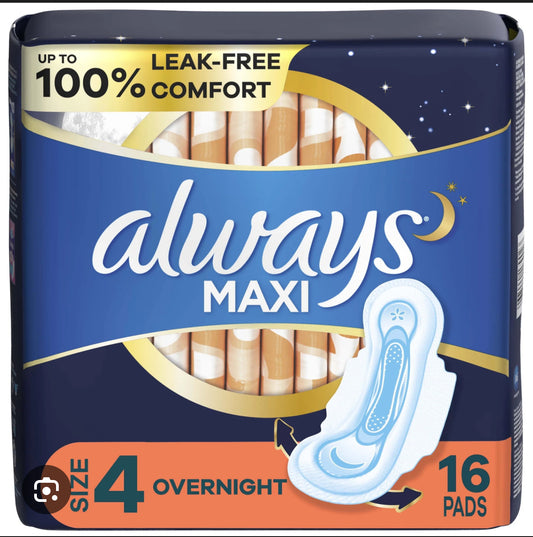 Always MAXI Size 4/ 16 Pads