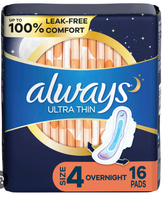 Always Ultra Thin Size 4 / 6 (16 Pads)