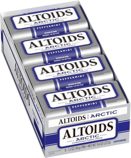 Altoids Arctic Cool Mints 1.2Oz, (8 Count)