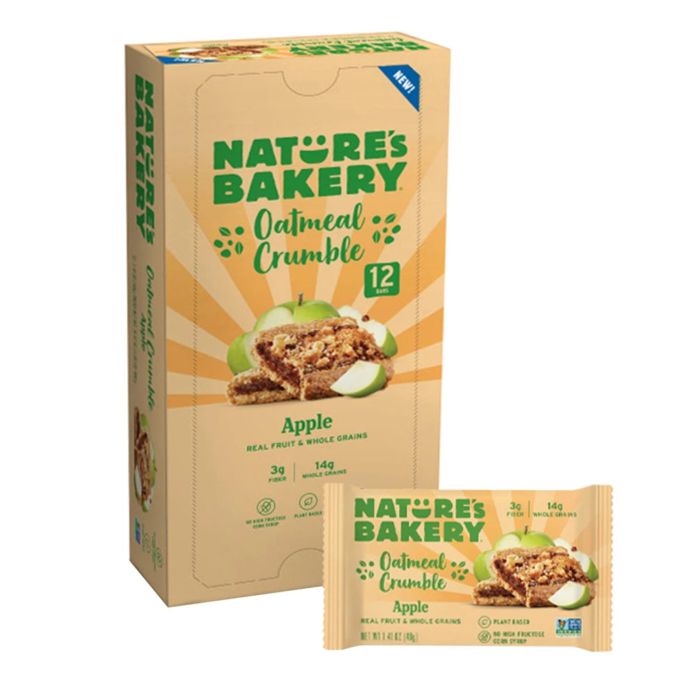 Nature's Bakery Apple Oatmeal Crumble Bar 1.41 oz