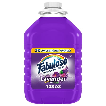 Fabuloso Liquid All-Purpose Cleaner, Lavender Scent, 128 Oz Bottle