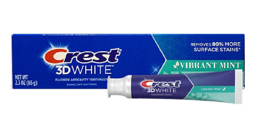Crest 3D White Vibrant Mint 2.3Oz